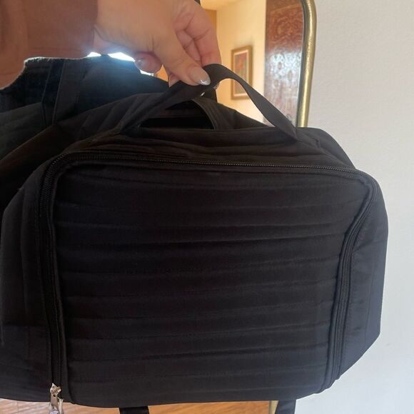 Black weekender bag - Picture 4 of 6